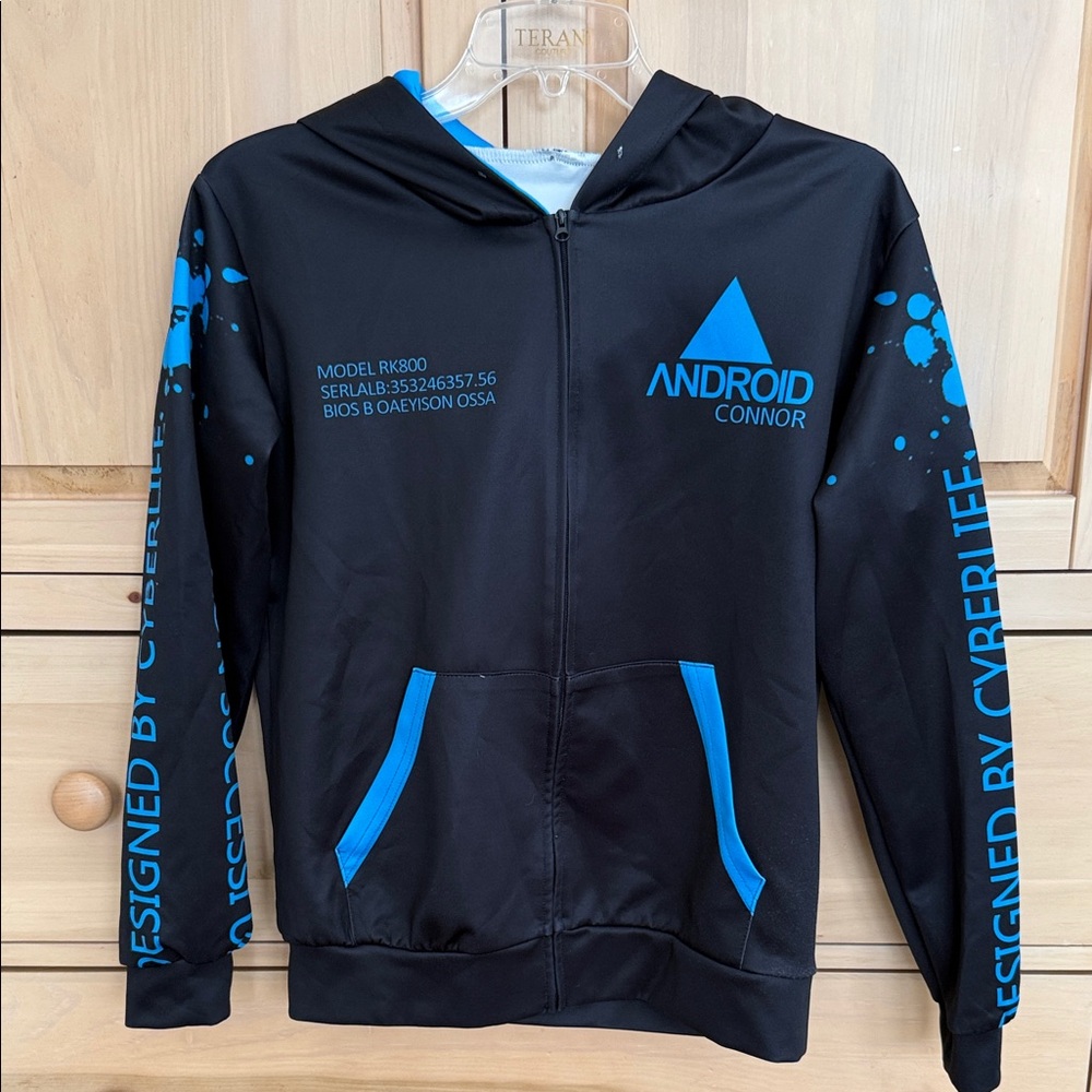 Kids Jacket - Black and Blue